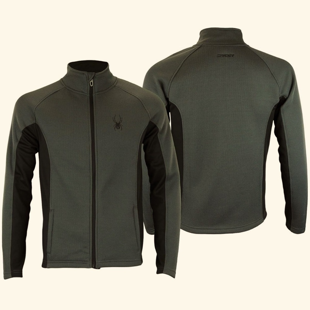 Spyder Men CONSTANT FULL ZIP SWEATER POLAR - Size Large